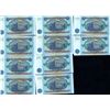 Image 2 : 1994 Tajikistan 5R Crisp Unc Note 10pcs Scarce Sequential (CUR-008089)