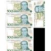 Image 2 : 1986 Brazil 500C Crisp Unc Note 10pcs Scarce Sequential (CUR-008253)