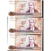 Image 2 : 1986 Brazil 50C Crisp Unc Note 7pcs Scarce Sequential (CUR-008345)