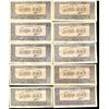 Image 1 : 1945 Indonesia 5S Note Crisp Unc 10pcs Scarce Sequential (CUR-008430)