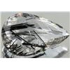 Image 1 : 47.5ct  Rutilated Tourmaline Quartz Pear Cut  (GEM-053075)