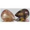 Image 1 : 4.75ct Green & Orange Tourmaline Parcel Triangle Cut (GEM-054746)