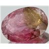 Image 1 : 9.75ct Watermelon Tourmaline With Defects Oval Cut (GEM-055127)
