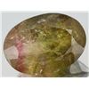 Image 1 : 13.65ct Watermelon Tourmaline With Defects Oval Cut (GEM-055128)