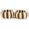 Stretch Monkey Pod & Teak Bracelet Pair (JEW-005430)
