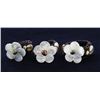 Image 1 : Handcrafted Crocheted MOP Ring Parcel (JEW-005466)