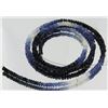 Image 1 : 38.5ct Multi-color Sapphire Faceted Bead Strand (JEW-005792)