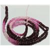 Image 1 : 32.6ct Zambian Ruby Faceted Bead Strand (JEW-005894)