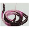 Image 1 : 32.6ct Zambian Ruby Faceted Bead Strand (JEW-005902)