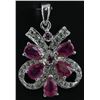 Image 1 : 32twc Ruby Gold Vermeil  Pendant (JEW-006161)