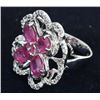 Image 2 : 46twc Ruby Gold Vermeil  Ring (JEW-006211)