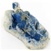 Image 2 : 478gm Carved Lapis Lizard (MIN-001864)