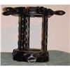 Image 1 : PIPE HOLDER for pipes and ashtray you add too, an old wood item
