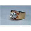 Image 1 : 18K YELLOW GOLD SOLITAIRE RING, set with a brilliant cut diamond (approx. 1.94ct.), 12.6 grams...