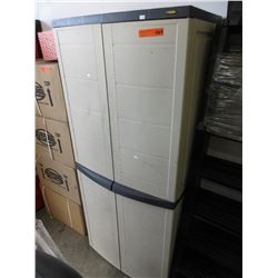 Work Force plastic cupboard - used