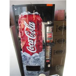 Coin operated Coca-Cola vending machine