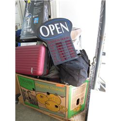 Skid of used & store returns