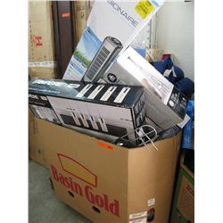Skid of used & store returns