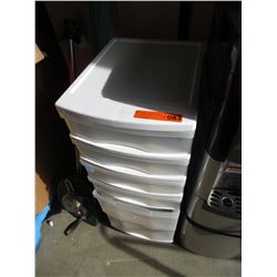 Used craft storage drawers on casters