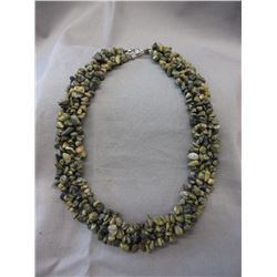 477 CTW Natural African Turquoise necklace
