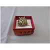 Image 2 : Solid Bronze Cast "Lady with Horns" Ring
