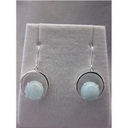 New - Chalcedony Earrings - Robin's Egg Blue