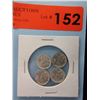 Image 2 : 4 x .999 Silver Winged Angel Rounds - 1992