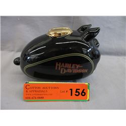 Harley Davidson -Black & Gold collector piggy bank