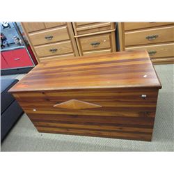 Large pine hope chest - used