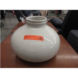 Decorative glazed ceramic vase