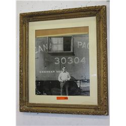 Photographic reprint of a vintage CP Rail car