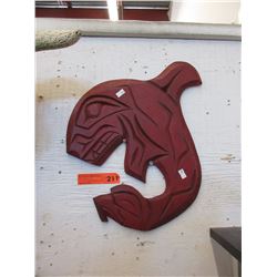 Killer Whale wall plaque