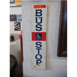 Bus Stop sign - used