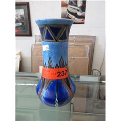 Numbered English "Chameleon Ware" vase