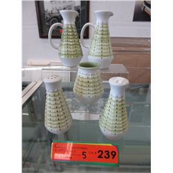 Vintage - Denby "Bourne" cruet set