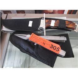 2 New knives & 2 multi practic tools