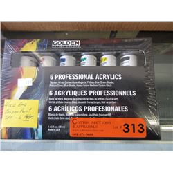 New "Golden" Acrylic paints