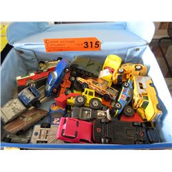 Small Matchbox case & contents.