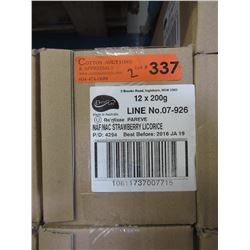 2 Cases of strawberry licorice