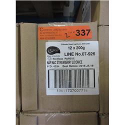 2 Cases of strawberry licorice
