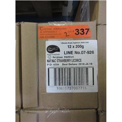 2 Cases of strawberry licorice