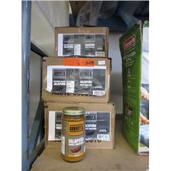 5 Cases of Jalapeno honey mustard
