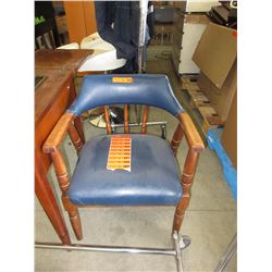 4 Wood pub chairs - used