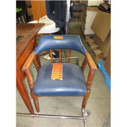 4 Wood pub chairs - used