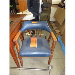 4 Wood pub chairs - used
