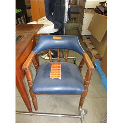 4 Wood pub chairs - used