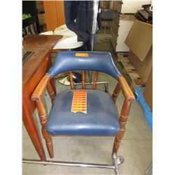 4 Wood pub chairs - used