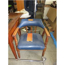 4 Wood pub chairs - used