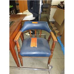 4 Wood pub chairs - used