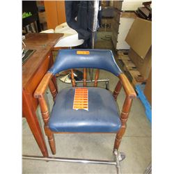 4 Wood pub chairs - used